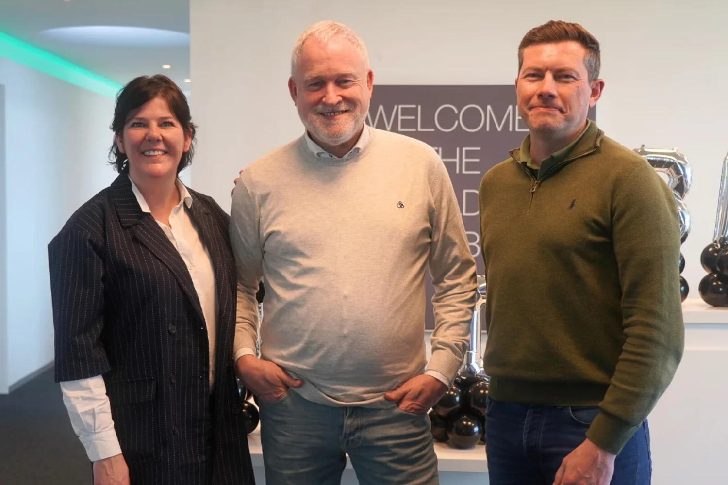 A picture of Ellen Lucas, Peter Wens and Martijn Van Dooren.