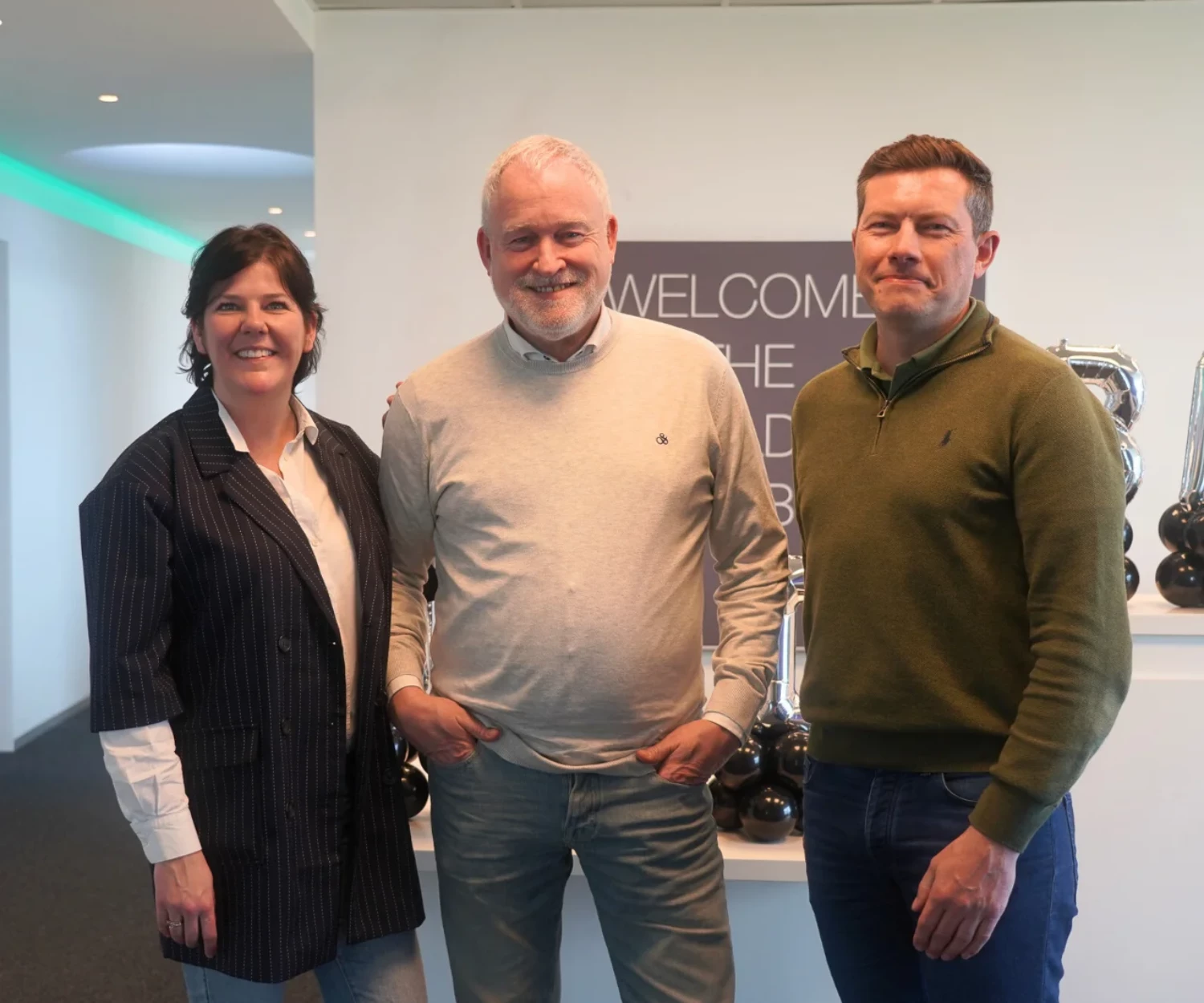 A picture of Ellen Lucas, Peter Wens and Martijn Van Dooren.